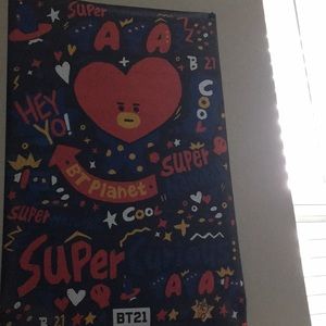 BTS// BT21 TaTa poster